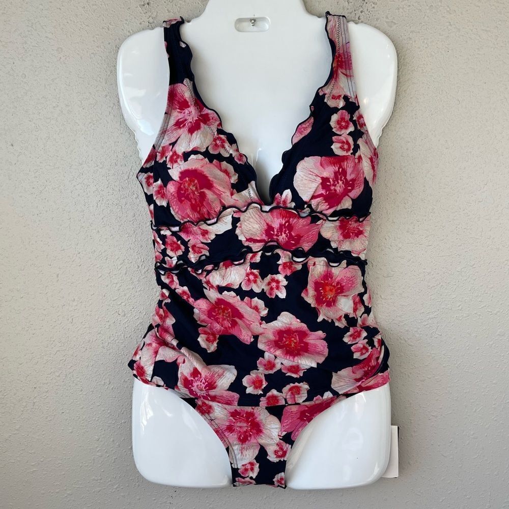 NWT DKNY Two-Piece Swimsuit Size S - Picture 1 of 5